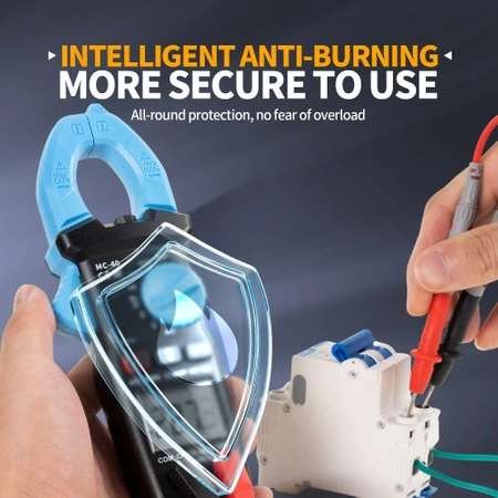 Multimetr cęgowy AC 600A True RMS FNIRSI MC40