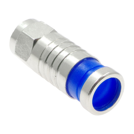 Wtyk F na kabel RG6 kompresowany TUS-02