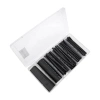 Zestaw koszulek termokurczliwych 100 szt. po 10 cm, czarne, HST-100B