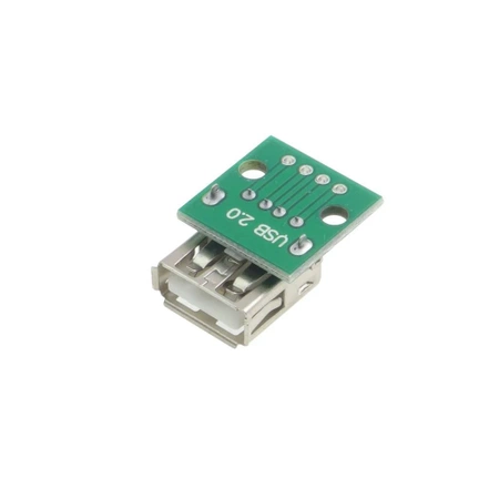 Gniazdo USB A do płytki stykowej
