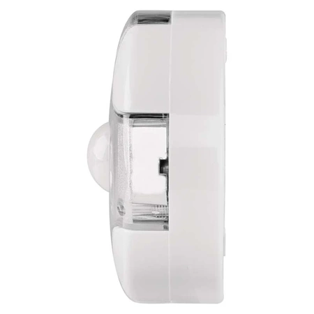 Lampka nocna 8× LED 3× AA, 90lm, czujnik PIR, biała