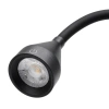 Lampka LED z klipsem i regulacją jasności, 4 W, 320 lm, 4000 K, czarna