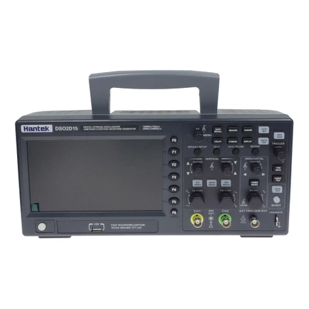 Oscyloskop dwukanałowy 2x150MHz z generatorem HANTEK DSO2D15