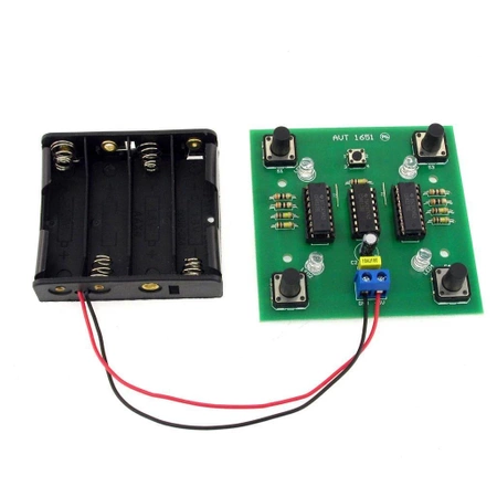 Gra - Kto pierwszy - zlutowany KIT AVT 1651