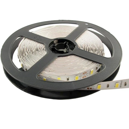 Taśma LED 10mm, diody 5630, biała ciepła, standard IP33, 30LED, 0.5m