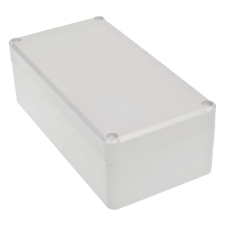 Obudowa uniwersalna z panelami bocznymi 82,2 mm × 158,2 mm × 54,9 mm z PS, kolor jasnoszary Z58J KRADEX
