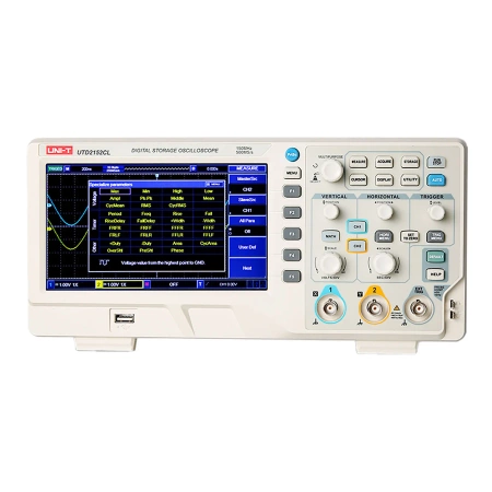 Oscyloskop cyfrowy Uni-T UTD2152CL, 2 kanały, 150 MHz, 500 MS/s