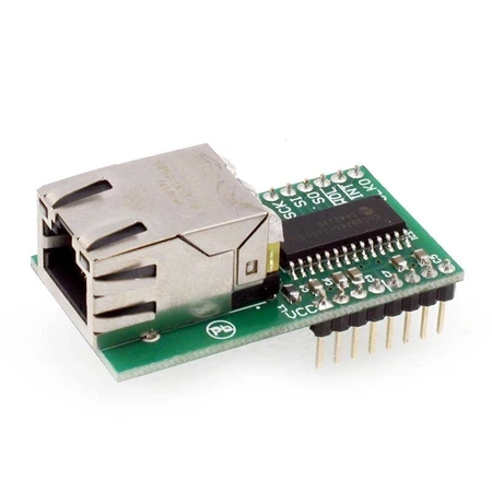 Moduł ENC28J60 - DIPMOD - PCB do projektu AVT 5478