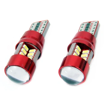 Żarówka samochodowa LED CANBUS T10e (W5W) 12V/24V, 2szt