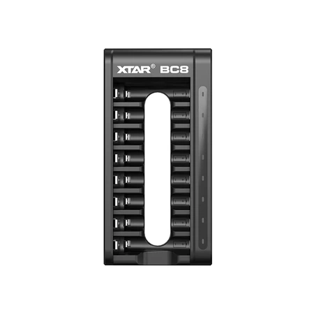 Ładowarka 8-kanałowa do ogniw AA i AAA Li-ion 1,5 V oraz Ni-MH, Xtar BC8