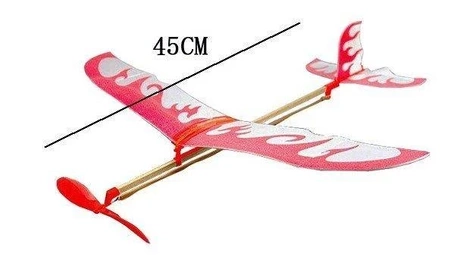 Samolot z napędem gumowym Thunder Bird 50cm