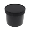 Pojemnik zakręcany okrągły 250ml czarny