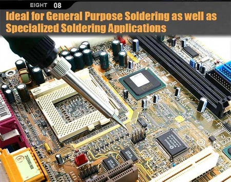 Stacja lutownicza 60W, precyzyjna, ESD, port USB, kompaktowe wymiary 18x15x11cm, Proskit SS-256B