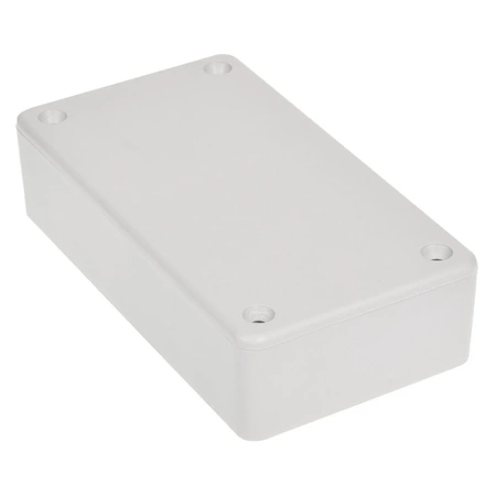 Obudowa uniwersalna Z76J, 59,5 × 109 × 28 mm, ABS, jasnoszara, z panelami bocznymi, Kradex
