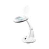 Lampa biurkowa 6W LED z lupą 5 dioptrii, 6500K, Rebel