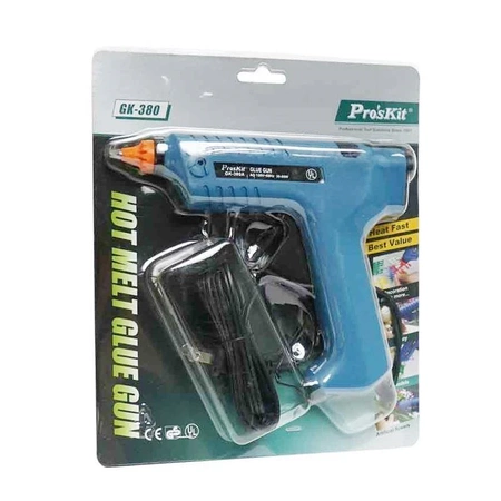 Pistolet do kleju na gorąco Proskit GK-380B, sztyfty 11mm, 15/80W