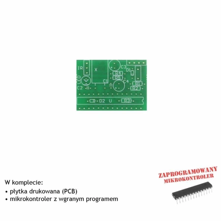 Multimedialny pilot USB do komputera - PCB i mikroprocesor do projektu AVT 3057