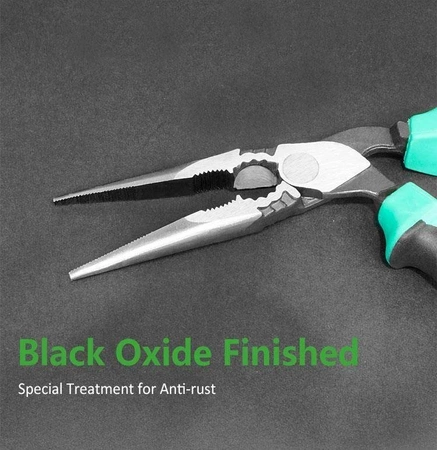 Szczypce PM-943 wygięte 45° obcinaczki Cu 2.6mm/stal 2mm Proskit