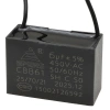 Kondensator rozruchowy do silnika 6µF 450VAC, CBB60, przewody 20 cm, 48 × 20 × 31 mm, EPERS