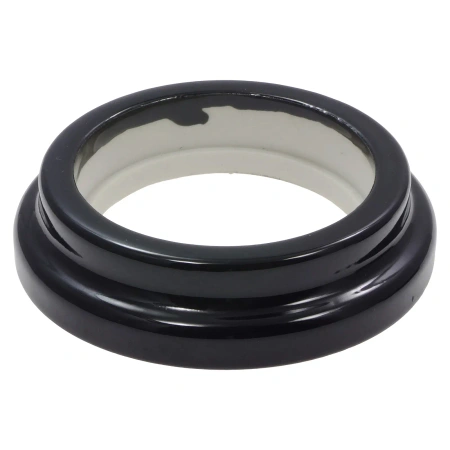 Ramka ceramiczna pojedyncza czarna do włączników i gniazd natynkowych Ceramic Loft