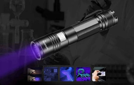 Latarka UV SuperFire A5, 365NM