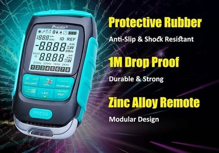 Miernik mocy optycznej światłowodów, Proskit MT-7616