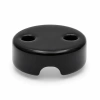 Uchwyt kabla ceramiczny czarny 28×18 mm na 1 przewód - Ceramic Classic Loft