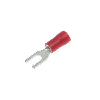 Końcówka widełkowa izolowana M3.5 0.5-1mm² 3.7mm - końcówka kablowa