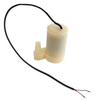 Mini pompka do cieczy, 5 V DC, 80 l/h, zatapialna, montaż pionowy