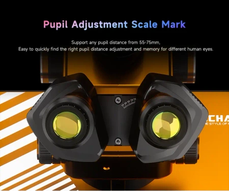 Mikroskop trzy-okularowy stereo Robot Z4 Mechanic