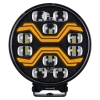 Reflektor drogowy LED samochodowy, 10 LED, 12V/24V, IP69K, L3440