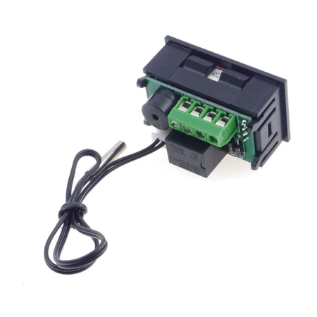Termostat 12V W2 -50°C do 110°C - Red-Blue - z regulatorem temperatury