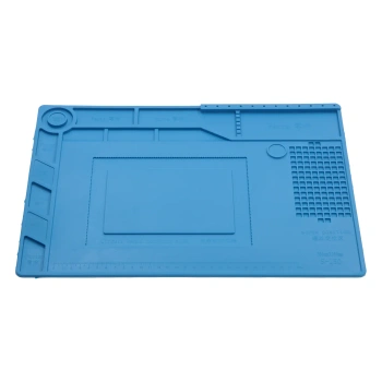 Mata silikonowa 39 × 27 cm, do 480°C, antystatyczna, z magnesami, Mechanic V72
