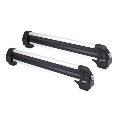 Bagażnik dachowy na narty snowboard AMiO długi 760mm SSR-01L