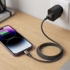 Kabel USB-A - Lightning, 3 A, 1,2 m, czarny, Miccell, VQ-D34