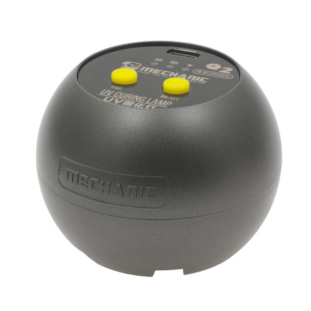 Lampa UV Q2 Mechanic z akumulatorem 400mAh, ciemnoszara