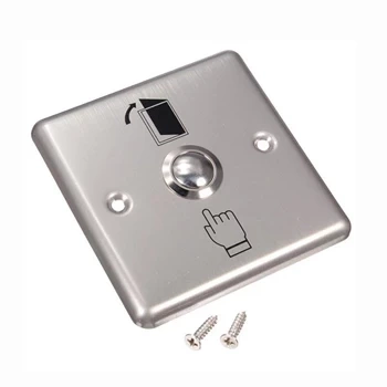 Przycisk wyjścia BWK90, kwadratowy 90x90mm, podtynkowy