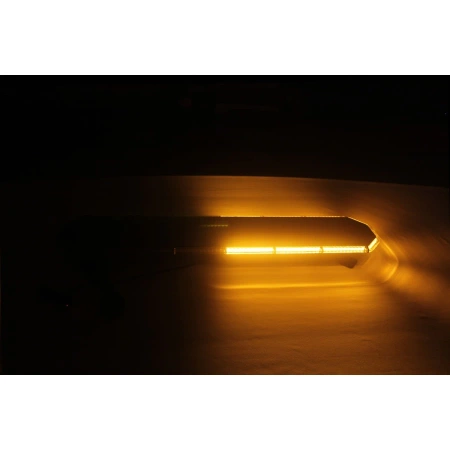 Belka ostrzegawcza LED na dach pojazdu, 188 cm, 122W, 252 LED, światło pomarańczowe, śruby, R65 R10, BLK0043