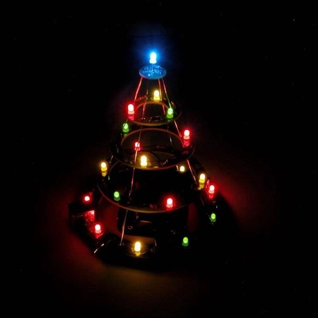 Animowana choinka LED 3D - KIT AVT 1988