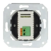 Ładowarka USB A+C 20W okrągła biała ceramiczna podtynkowa (moduł bez ramki) - Ceramic Loft