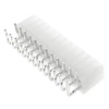 Wtyk ATX 24-stykowy męski kątowy do montażu na PCB, raster 4,20 mm, biały, KWM4505-24R