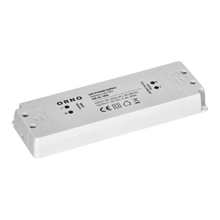 Zasilacz do taśm LED 12 V DC, 50 W, 4,2 A, montaż natynkowy, ORNO 1616