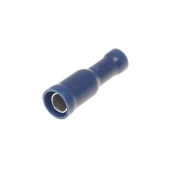 Konektor okrągły w pełnej izolacji żeński 4mm 1.5-2.5mm² - końcówka kablowa