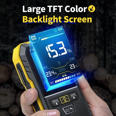 Higrometr, Miernik wilgotności drewna i ścian FNIRSI WMT10