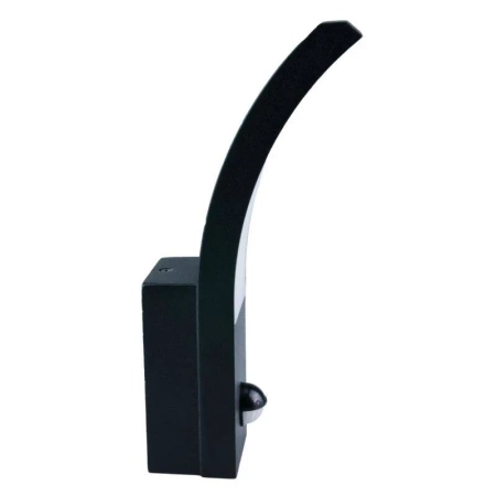 Kinkiet LED zewnętrzny z czujnikiem ruchu, IP54, 9W, 1000lm, 4000K, 23cm