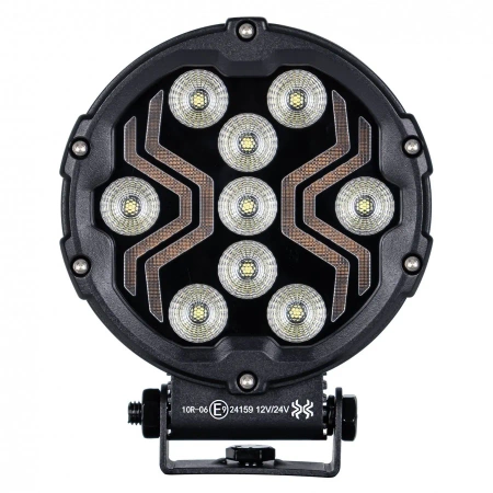 Lampa robocza LED samochodowa, X-SPIDER 3, 18W, 9 LED, 12V/24V, IP67, L0196