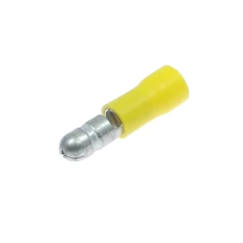 Konektor okrągły izolowany męski 5mm 4-6mm² - końcówka kablowa