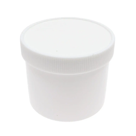 Pojemnik zakręcany okrągły 250ml biały