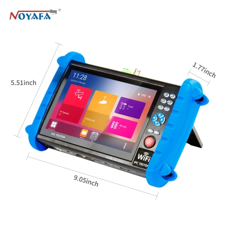 Tester kamer IP i CCTV 4K PoE TDR ekran dotykowy Wi-Fi Noyafa NF-IPC722ATCHS