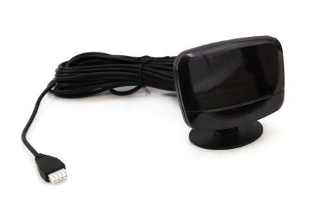 Zestaw czujników parkowania z wyświetlaczem graficznym, 8 czujników 22mm, czarne